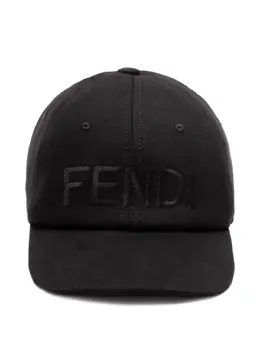FENDI: Чёрная кепка 