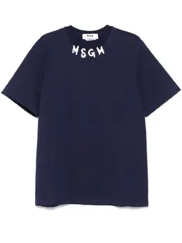 MSGM: Футболка с принтом 