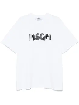 MSGM: Футболка с принтом 