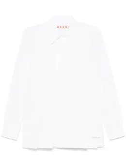 Marni: Хлопковая рубашка 
