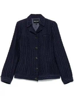 Giorgio Armani Pre-Owned: Стёганые куртка 