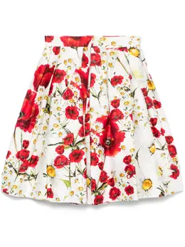Dolce & Gabbana Pre-Owned: Юбка с растительным принтом 