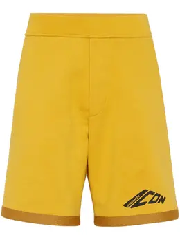 DSQUARED2: Жёлтые шорты  Icon