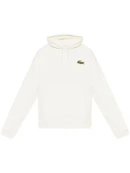 Lacoste: Белая толстовка 