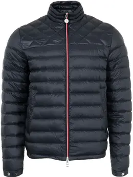 Moncler: Синяя куртка 
