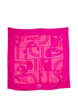 Hermès Pre-Owned: Розовый шарф 