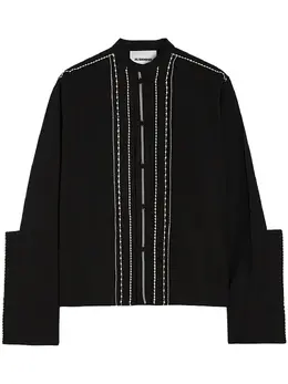 Jil Sander: Чёрная рубашка 