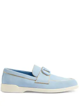 Valentino Garavani: Светлые лоферы 