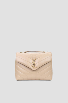 Saint Laurent: Светлая сумка  Loulou