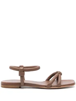 Gianvito Rossi: Коричневые сандалии 