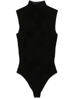 Victoria Beckham: Чёрный боди 