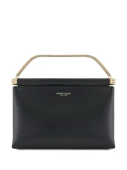 Giorgio Armani: Чёрная сумка-шоппер 