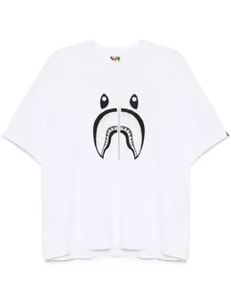 A BATHING APE®: Белая футболка 