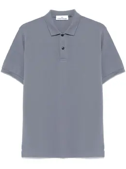 Stone Island: Голубое поло  Compass