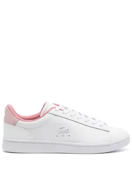Lacoste: Белые кроссовки 