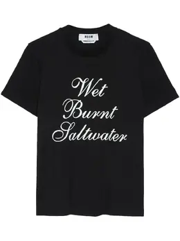 MSGM: Чёрная футболка 