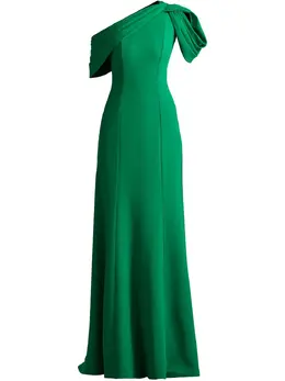 Tadashi Shoji: Зелёное платье 
