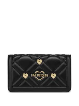 Love Moschino: Чёрная сумка через плечо 