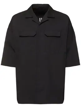 RICK OWENS: Хлопковая рубашка  Tommy