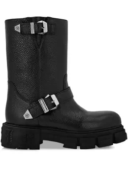 Philipp Plein: Чёрные ботинки 
