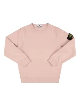 STONE ISLAND JUNIOR: Хлопковый свитшот 