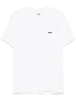 Obey: Белая футболка 