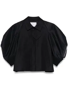 sacai: Куртка с коротким рукавом 