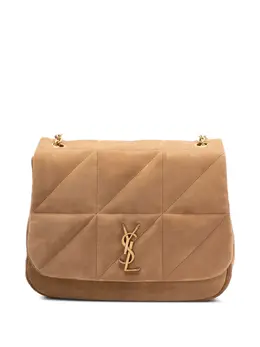 Saint Laurent: Бежевая сумка  Jamie
