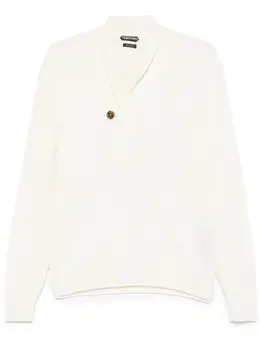 TOM FORD: Свитер с воротником 