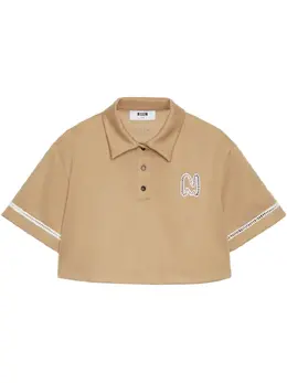 MSGM: Поло с принтом 