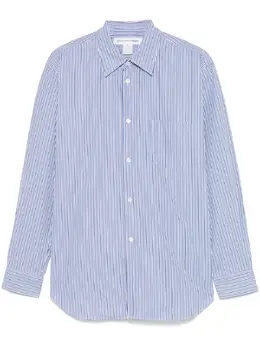 Comme Des Garçons Shirt: Рубашка в полоску 