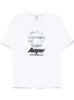 AAPE BY *A BATHING APE®: Футболка с принтом 