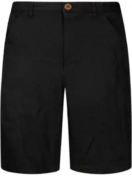 Comme Des Garçons Shirt: Чёрные шорты 