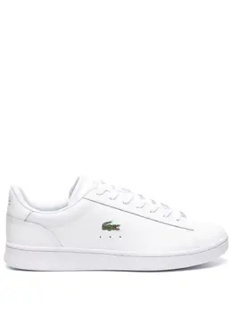 Lacoste: Белые кроссовки 