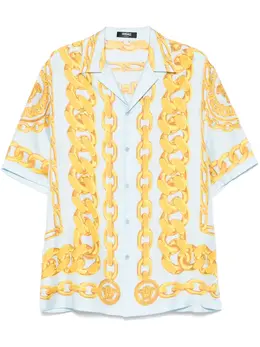 Versace: Светлая рубашка  Medusa