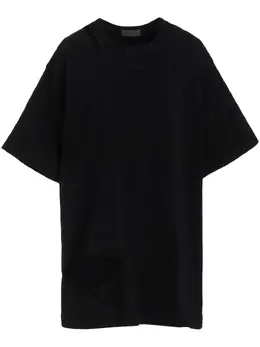 Yohji Yamamoto: Хлопковая футболка 