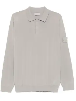 Stone Island: Поло  Compass на пуговицах