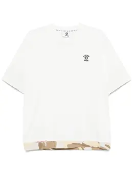 AAPE BY *A BATHING APE®: Хлопковая футболка 