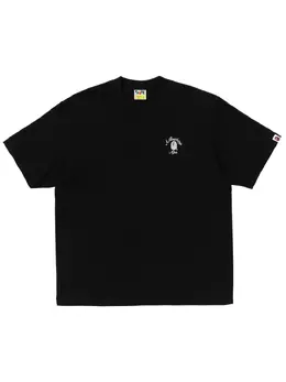 A BATHING APE®: Чёрная футболка 