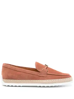 Tod's: Коричневые лоферы 