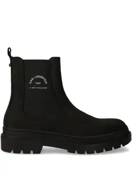 Karl Lagerfeld: Чёрные ботинки  Outland