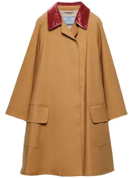 Prada: Хлопковый плащ 