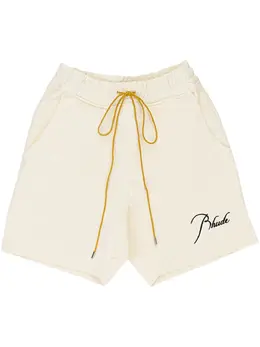 RHUDE: Белые шорты 