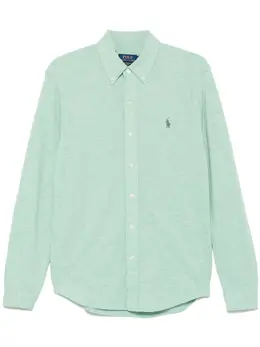 Polo Ralph Lauren: Зелёное поло 