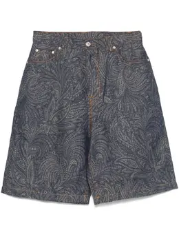 ETRO: Жаккардовые шорты 