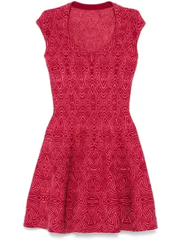 Alaïa Pre-Owned: Жаккардовое платье 