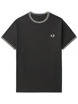 Fred Perry: Тёмная футболка  Twin Tipped
