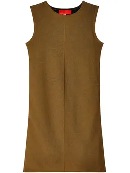 Eckhaus Latta: Коричневое платье 