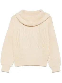 Issey Miyake Pre-Owned: Свитер с воротником-хомутом 