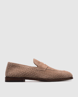 Brunello Cucinelli: Бежевые туфли 